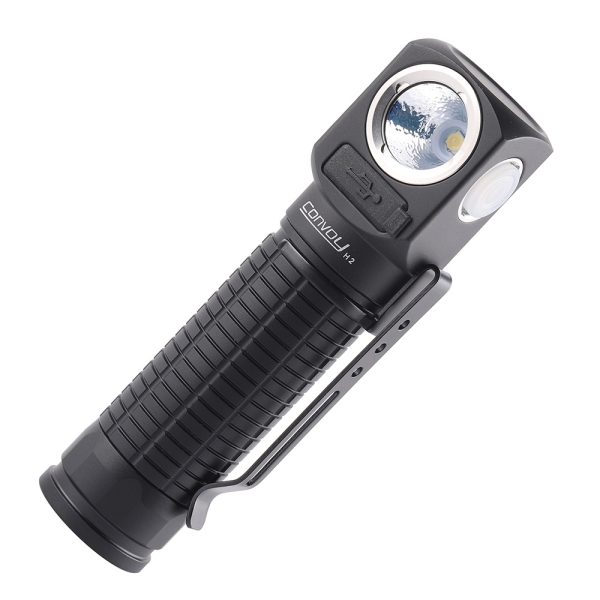 Convoy H2 18650 L-shape flashlight