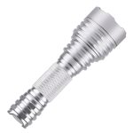 Convoy C8+ silver 18650 flashlight