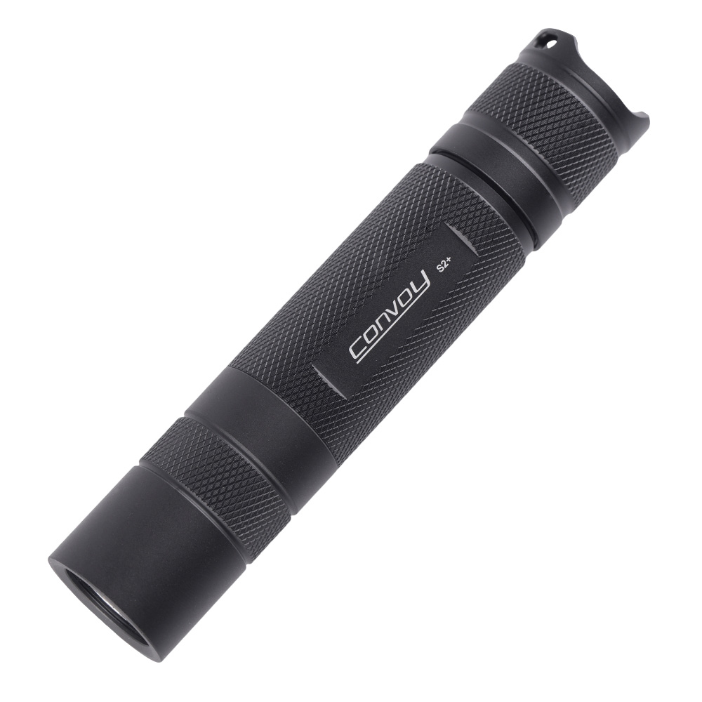 Convoy S2+ black UV 365nm 18650 flashlight with Nichia 276A