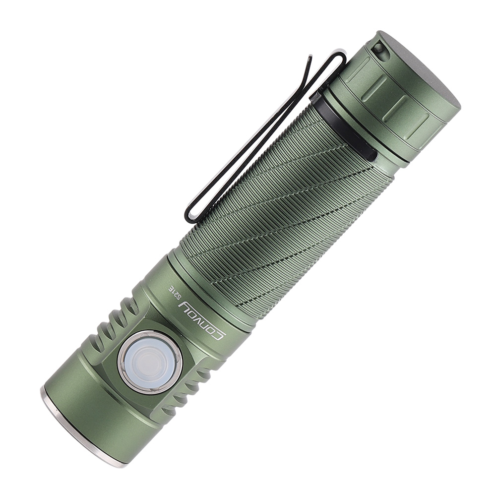 Convoy S21E green 21700 flashlight