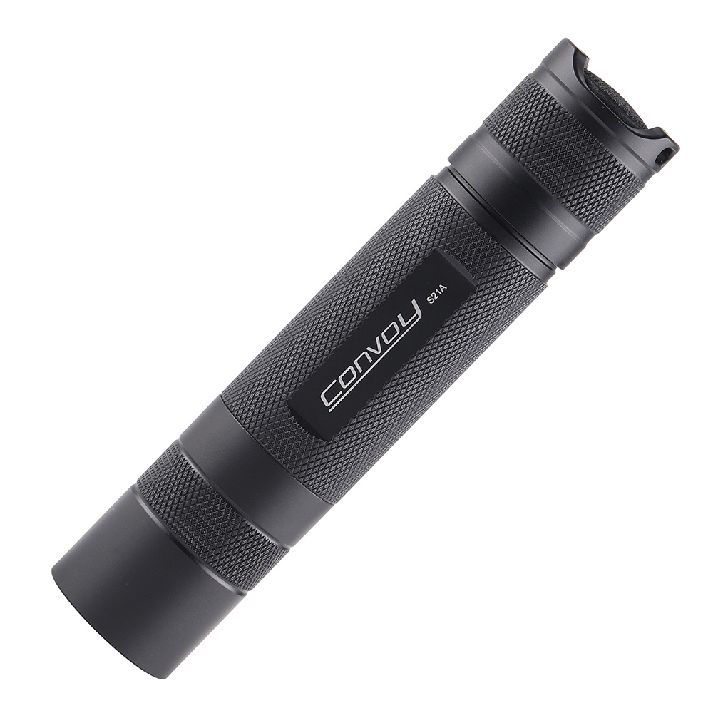 Convoy S21A  black 21700 flashlight