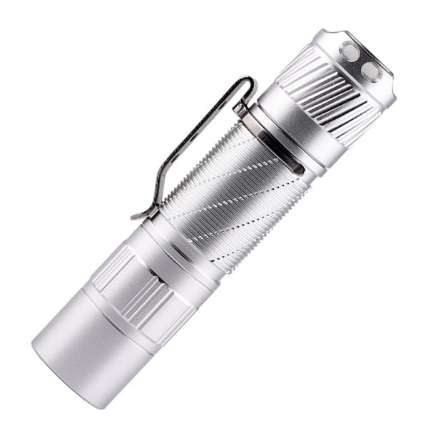 Convoy T3 silver AA 14500 flashlight