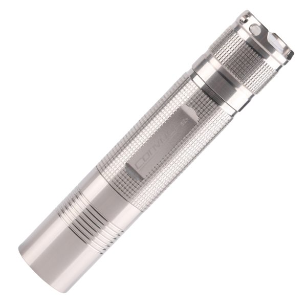 Convoy S2+ glossy titanium alloy 18650 flashlight