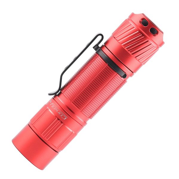 red Convoy T5 flashlight,AA 14500