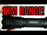 Convoy M1 black 18650 flashlight