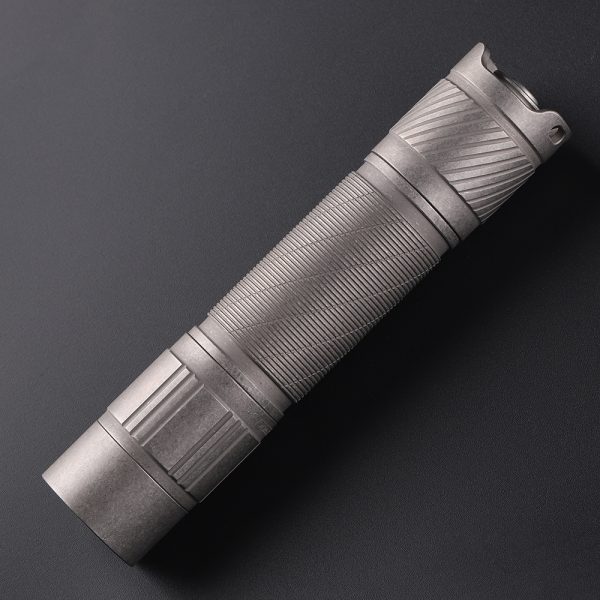 Convoy S21G stonewash titanium alloy 21700 flashlight