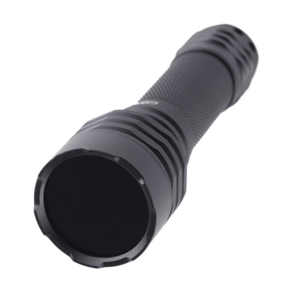 Convoy M21A UV 365nm 21700 flashlight with SBT-10X-UV，ZWB2 filter installed