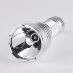 Convoy C8+ silver 18650 flashlight