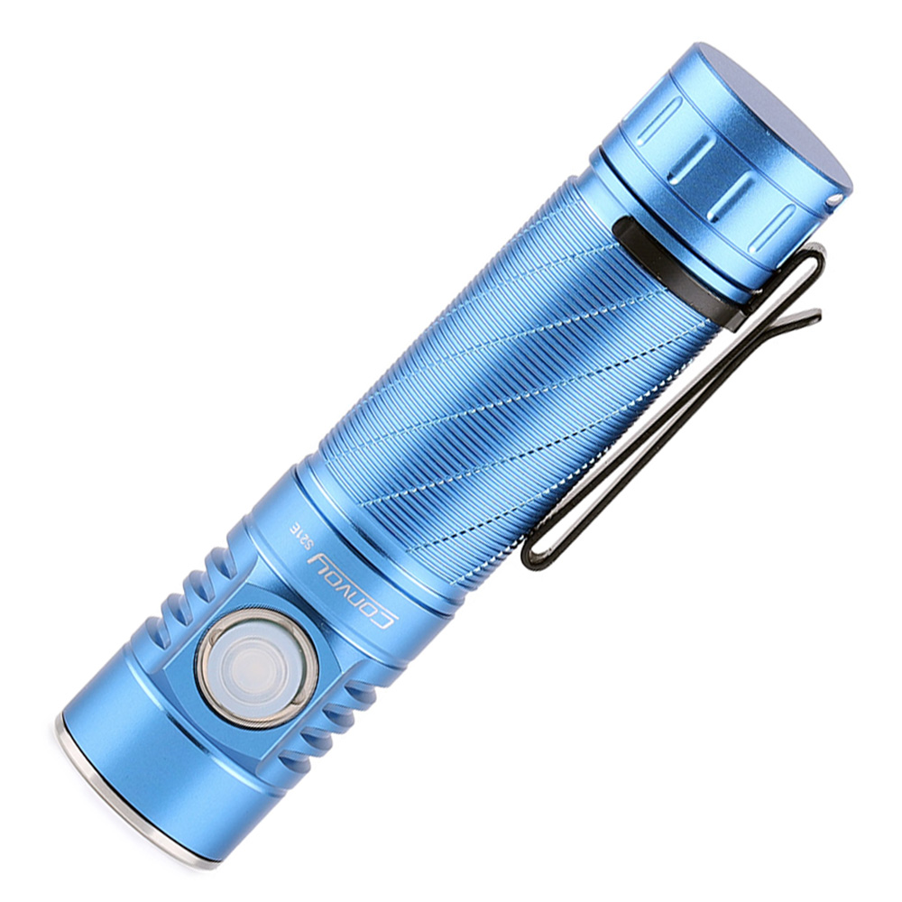 Convoy S21E blue 21700 flashlight