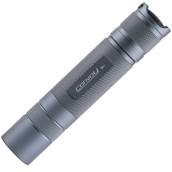 Convoy S2+,gray,18650 flashlight