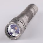 Convoy T4 stonewash titanium AA 14500 flashlight