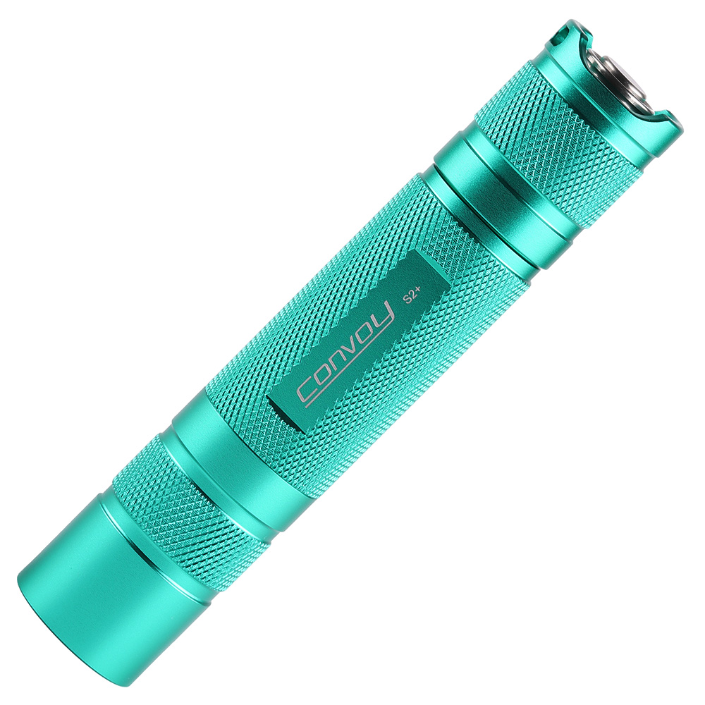 Convoy S2+, green ,18650 flashlight