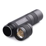 Convoy S2+ black UV 365nm 18650 flashlight with Nichia 276A