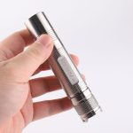 Convoy S2+ glossy titanium alloy 18650 flashlight