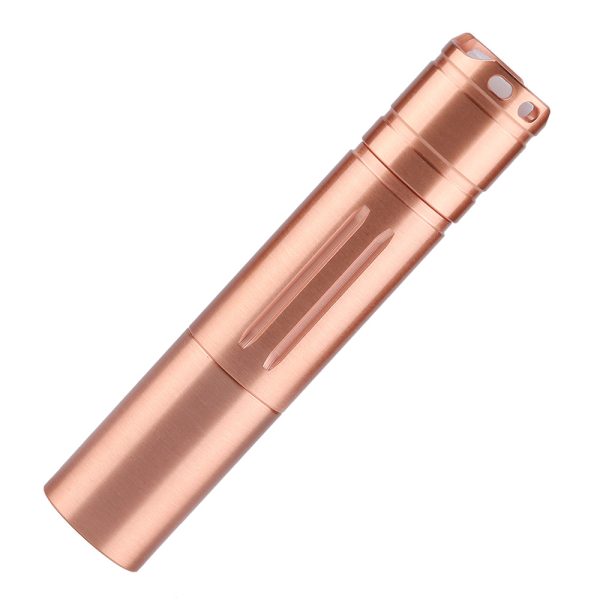 Convoy S2+ copper 18650 flashlight,Smooth surface