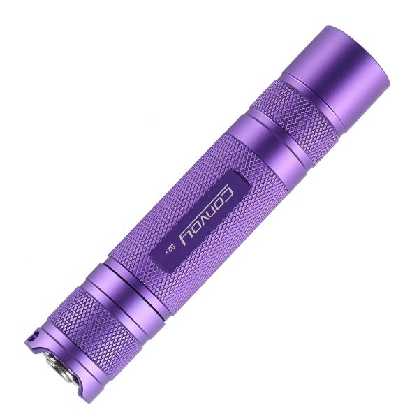 Convoy S2+ purple 18650 flashlight