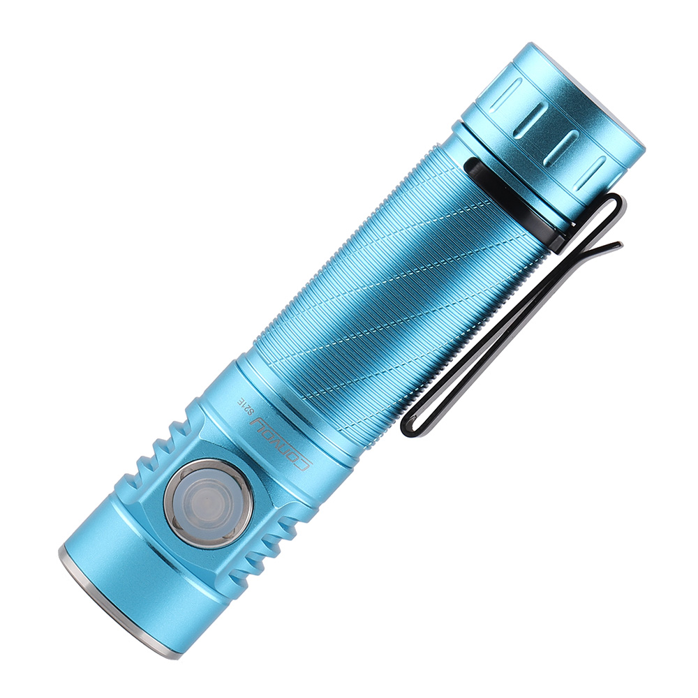 Convoy S21E cyan 21700 flashlight