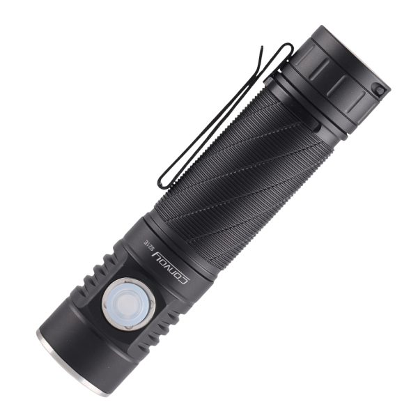 Convoy S21E black 21700 flashlight